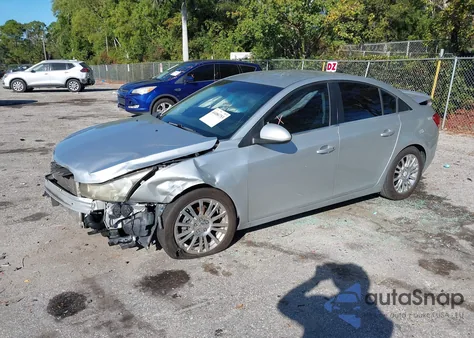 2012 Chevrolet Cruze Eco из США, поврежденный, VIN 1G1PJ5SC1C7172512